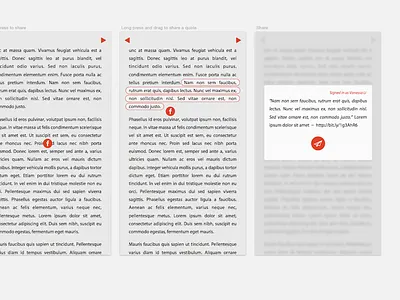 WIP... Long time no post! reader share simple