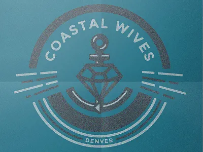 Coastal Wives 2 color coastal wives denver design indie line minimal music