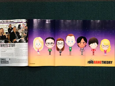 Big Bang Theory Line-up cbs comic con jerrod maruyama the big bang theory tv guide warner bros. television