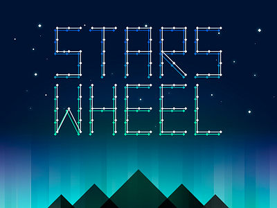 Stars Wheel ambient app store aurora galaxies game ios mind mountain peace puzzle ray stars