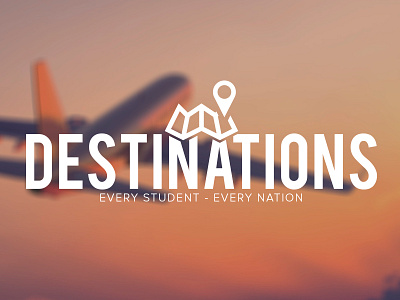 Destinations branding logo