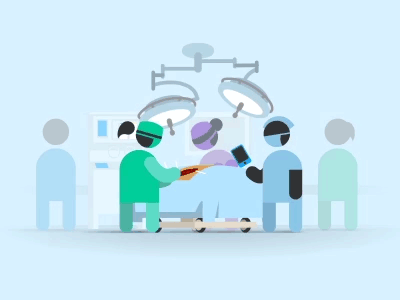 OR, scene animation tutorial vector video