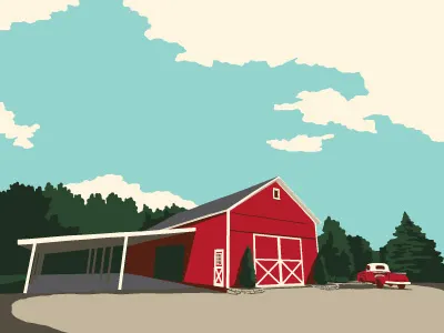 Barn Wedding Ho-Down barn cheese pick up truck wedding wisconsin wpa