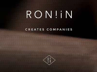 Roniin brand companies logo roniin startups website