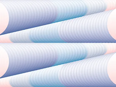 Untitled Pattern 3d design gradient pastel pattern pink purple repeat sam stratton