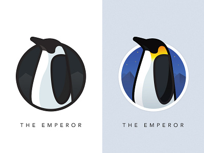 The Emperor animal artic emperor penguin snow winter