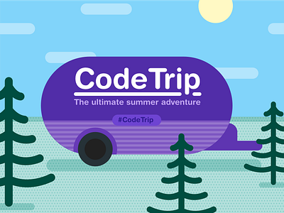 CodeTrip - Forest Trailor illustration