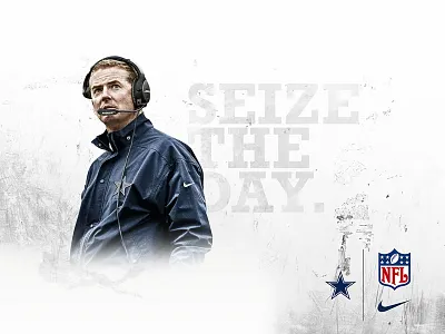 Dallas Cowboys Finish The Fight Jason Garrett cowboys dallas design football garrett nfl nike retouching sports