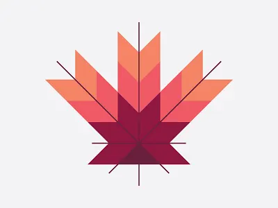 Maple Leaf canada illustration maple leaf