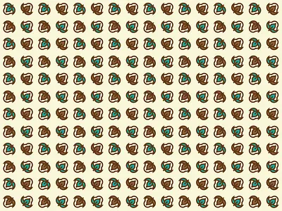 Hawaiian Cotton Pattern cotton design graphic design hawaiian illustration pattern southern teepee farms