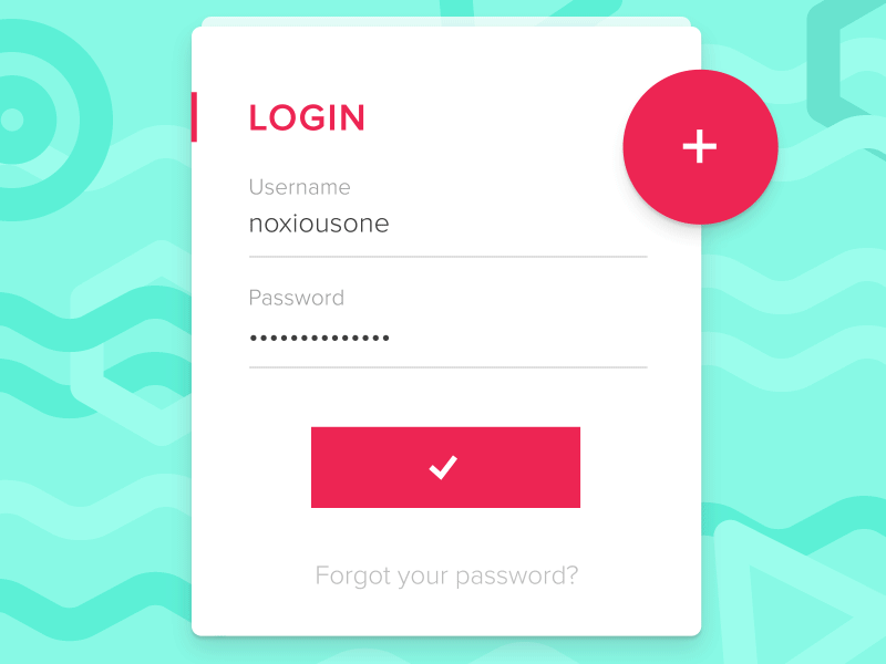 Compact Login ae after effects animation boris borisov bulgaria compact interface login noxiousone register ui