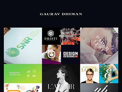 Gaurav Dhiman - Official Website app design design mobile portfolio prototyping ui ux website