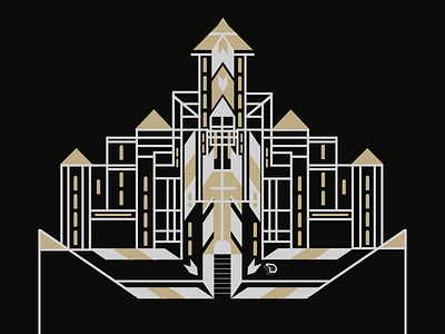 Buillding architecture building illustration line pattern shape stripes structure windows