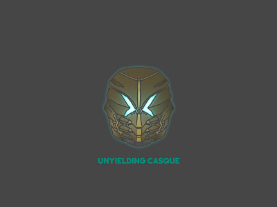 Unyeilding Casque bungie destiny helmet illustrator vector video games