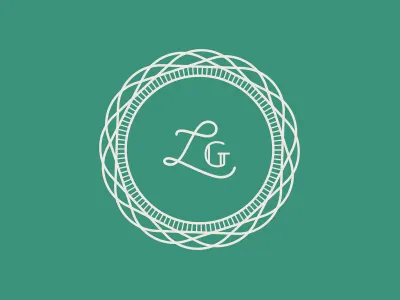 Postfilm Line Art Monogram Brand Design badge brand design identity line art monogram