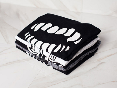 Chomp Lookbook brand chomp icon illustration tee