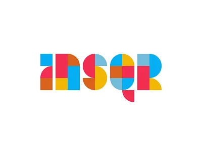INSQR Logo color insqr logo particle rectangle sector square
