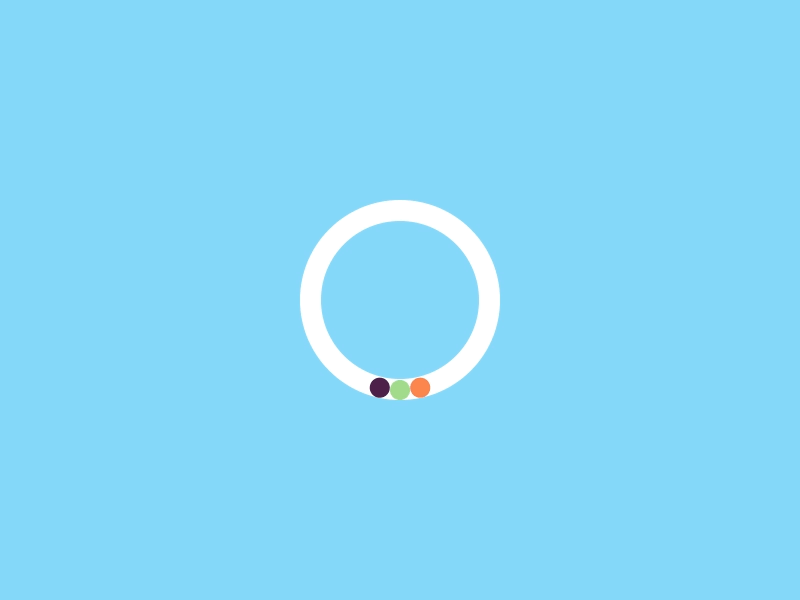 Loading Screen animation flat graphic gif loading ui waiting