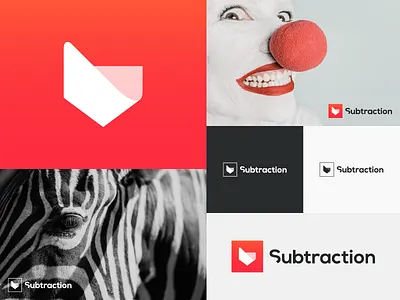 Subtraction Brand brand branding icon identity logo logotype nexa subtraction