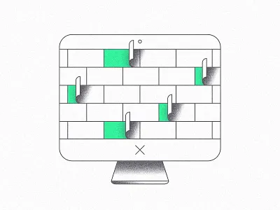 Firewall firewall illustration illustrator texture vector web