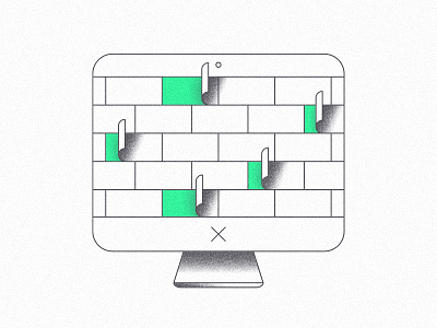 Firewall firewall illustration illustrator texture vector web