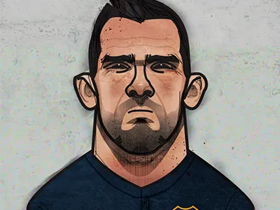 Carlos Tevez argentina boca juniors carlos character football illustration soccer tevez texture vector