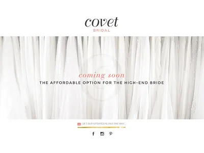 (CB) Splash Page awaken design company bridal coming soon design minimal simple splash web webdesign website wedding white