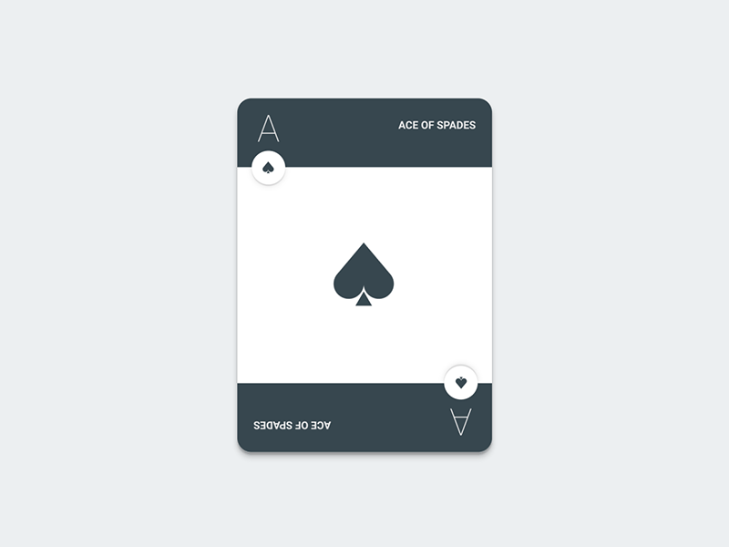 Material Design Card Animation