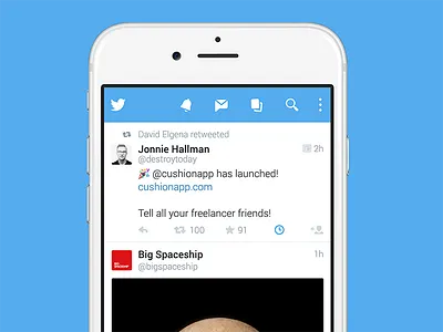 Twitter Read Later clock twitter ui