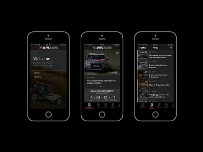 Official App for Belgian Rally Championship