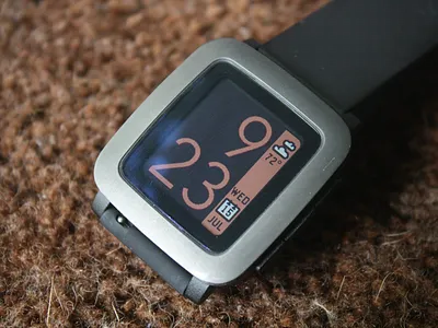 TimeStyle: Finished Watchface for Pebble Watch clock pebble pebble time smartwatch time watch watchface