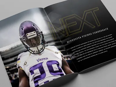 Xavier Rhodes NFL Editorial Spread espn florida football fsu magazine minnesota nfl seminoles state vikings