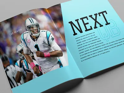 Cam Newtown NFL Editorial Spread auburn cam carolina espn football magazine newtown nike panthers quarterback tigers