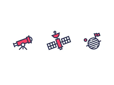 New Horizons icons space