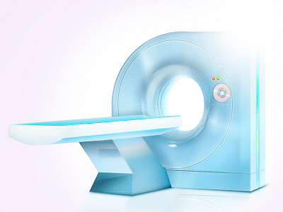 Scanner illustration medical imaging scanner tool