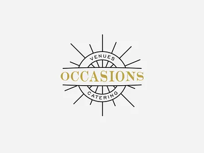 Occassions Badge Update badge branding illustration logo typography web design wierstewart