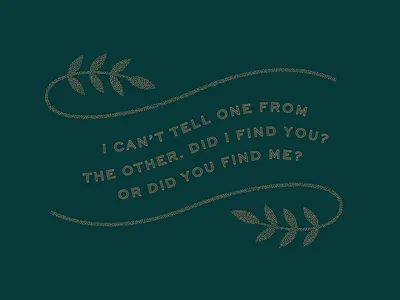 this must be the place