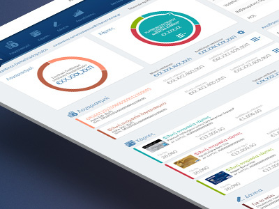 Alpha Web Banking concept account alpha bank bank banking circular graph finance online banking personal budgeting web banking