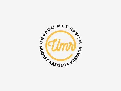UMR logo against design finland logo mot rasism umr ungdom youth