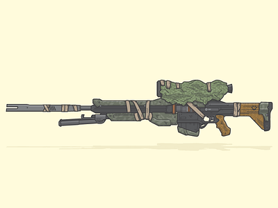 Patience and Time destiny flat illustration illustrator patience and time vector weapon