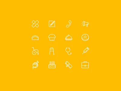 Profile icons exploration care food health honor icons profile recipient