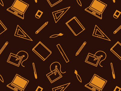 work tools pattern cute illustrator pattern vector work