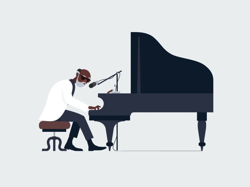 Pianist gif jazz boys loop old sam piano