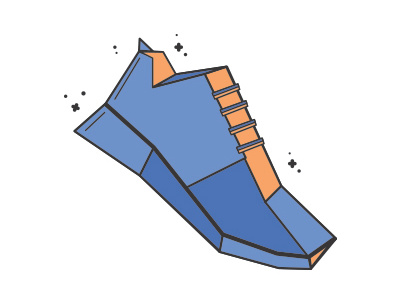 Running Shoe illustration shoe sneaker