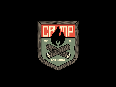 Camp Entwood camp camping fire firepit wood woodgrain