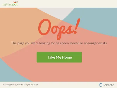 404 Page 404 branding error error page