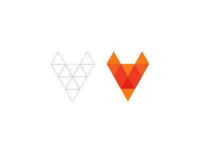Fox College Consulting brand college consulting fox geometric orange