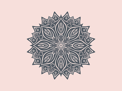 Mandala exploration art digital floral flower geometric mandala pattern vector