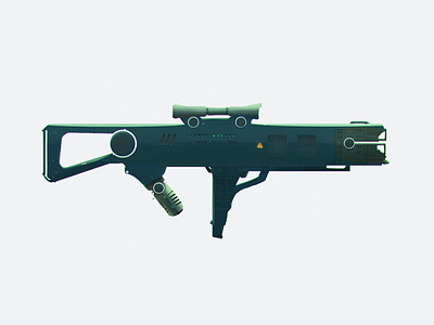 little sketch concept gun scifi sketch