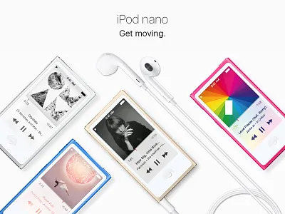 iPod nano – UI Redesign Concept – Part One apple art concept cover ios ipod music nano redesign sketch ui ux